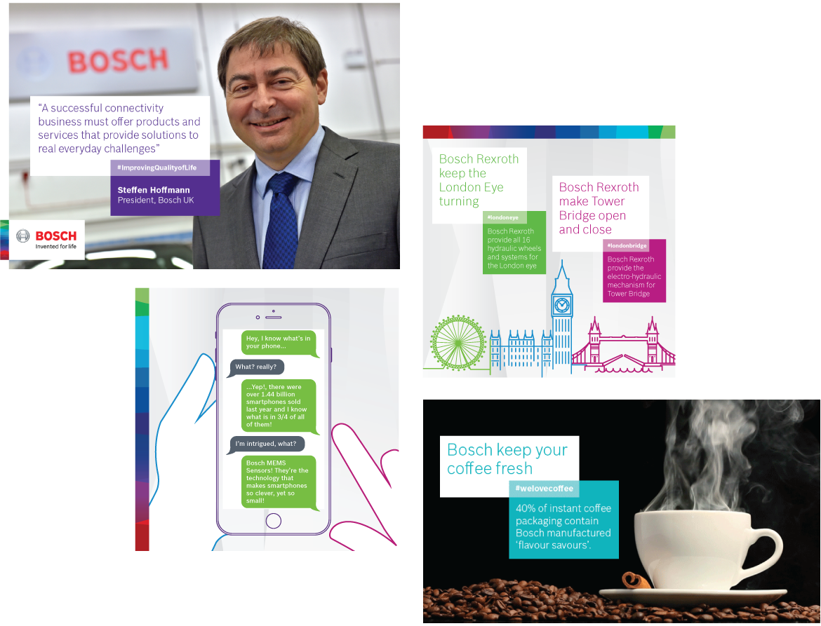 BOSCH Comm page social